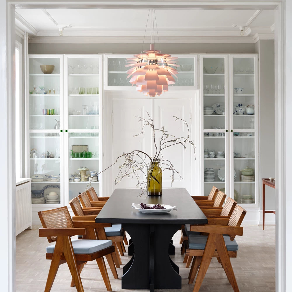 Lampa wisząca PH ARTICHOKE GLASS różowy