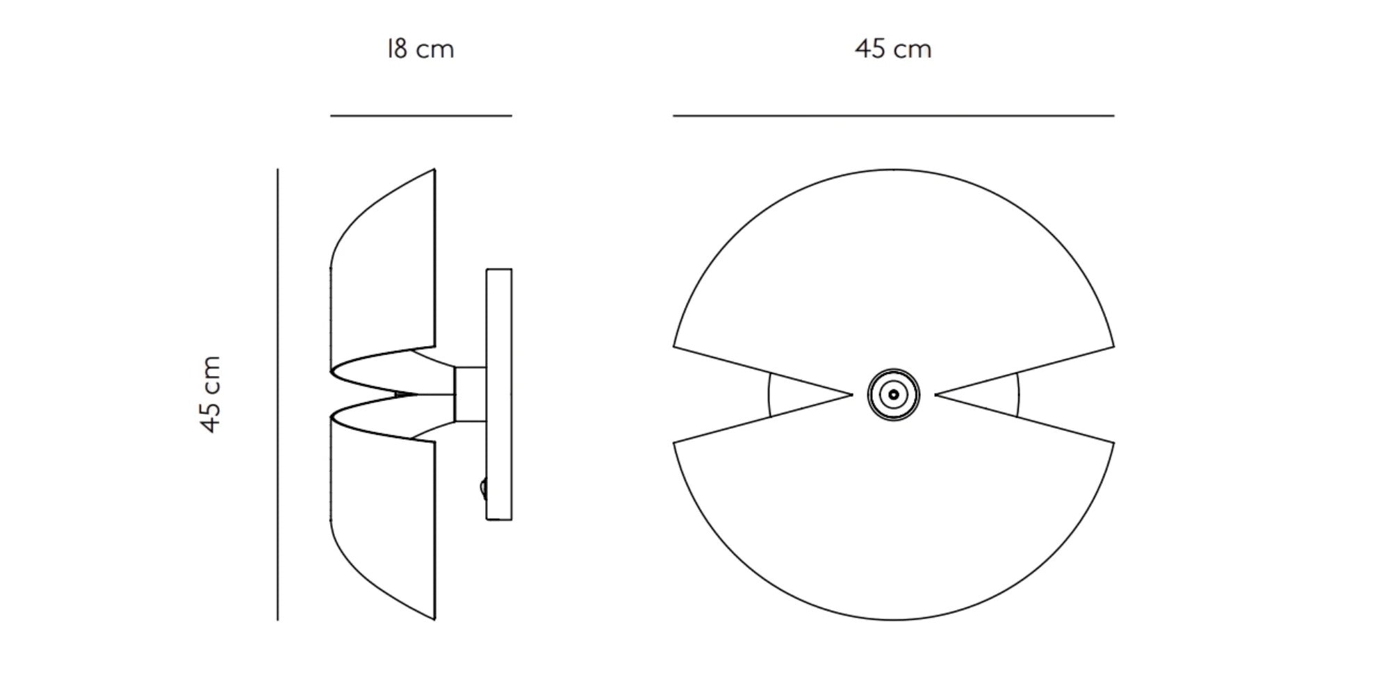 Lampa ścienna Cycnus – AYTM