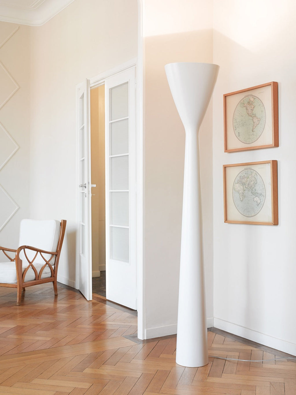 Lampa podłogowa Carrara – Luceplan